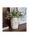 Decorative Ceramic Vase Japo White Φ14xH18.8cm