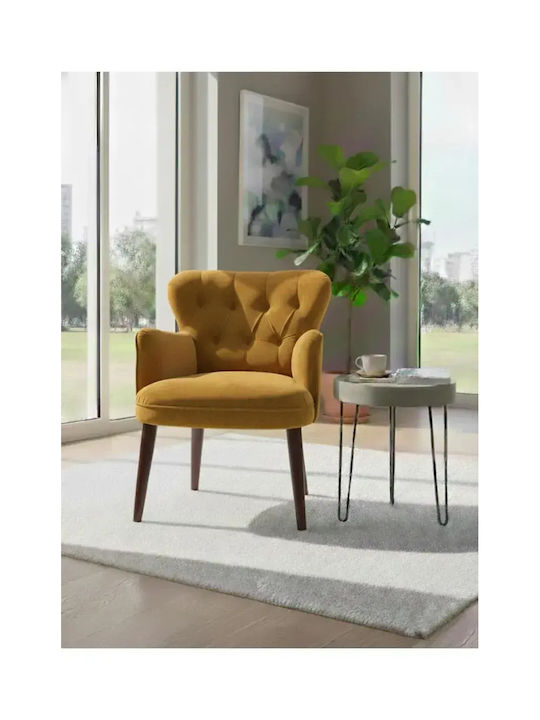 Μπερζέρα Nubuk 60x60cm