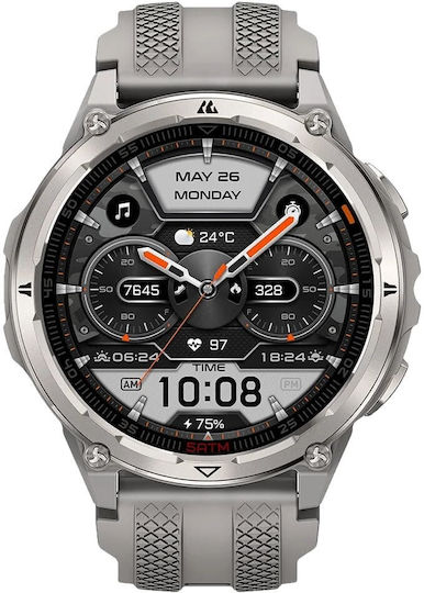 Kospet Orb 2 Argintiu 48mm Waterproof Smartwatch cu Pedometru (Argintiu)