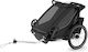 Thule Chariot Sport 2 Cărucior Reglabil Pentru Copii Negru 20.2kg