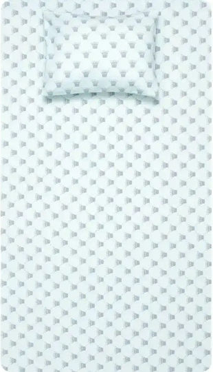 Borea Сет Спални Чаршафи Единични Памучни Мента 160x240cm