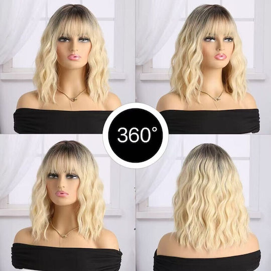 Wig in Dark Blonde Colour