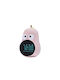 Mary's Tabletop Digital LED Plastic Clock with Alarm Clock Pink 901.00078