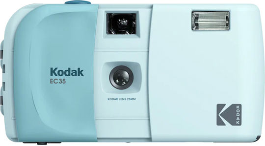 Kodak EC35 Analoge Kamera mit Film Powder Blau