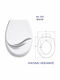 Import Hellas Toilet Seat Plastic