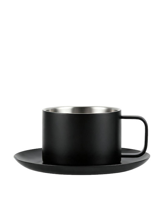 Estia Tazzina Чашка за кафе Inox Кафяв 250ml