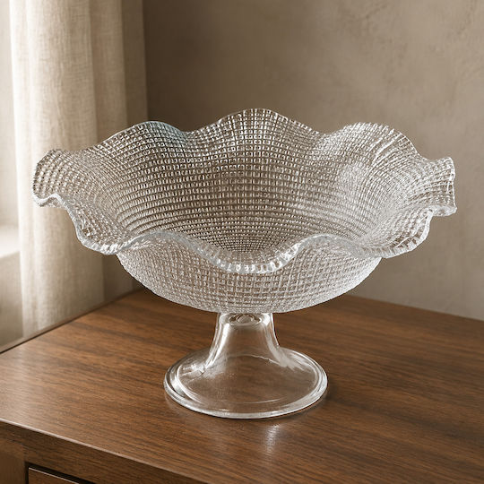 Keskor Glass Transparent 28x28x15cm