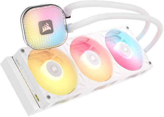 Corsair iCUE Link Titan II 360 RX RGB AIO CPU Liquid Cooling with 3 120mm Fans White