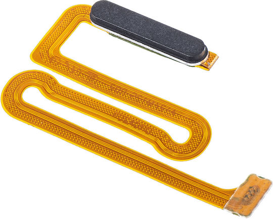 Cable With Fingerprint In Black Colour For Samsung Galaxy A12