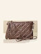 Braune Damenclutch