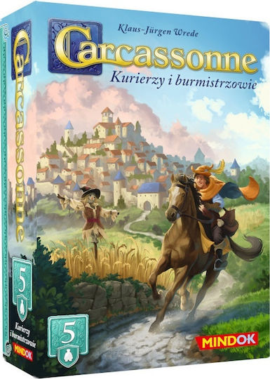 Επέκταση Παιχνιδιού Carcassonne Couriers and Mayors 7+ Ετών (PL) Bard