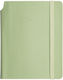 Type Center Weekly Agenda A6 2027 Green Leather 10.5x14.8cm (with Personalization)