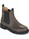Kids Grey Ankle Boots