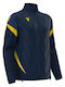 Hollow Blouse Navy/Yellow