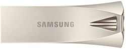 Samsung Bar Plus 64GB USB 2.0 Ασημί