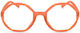 Looplabb Lesebrillen +1.50 in Orange Farbe