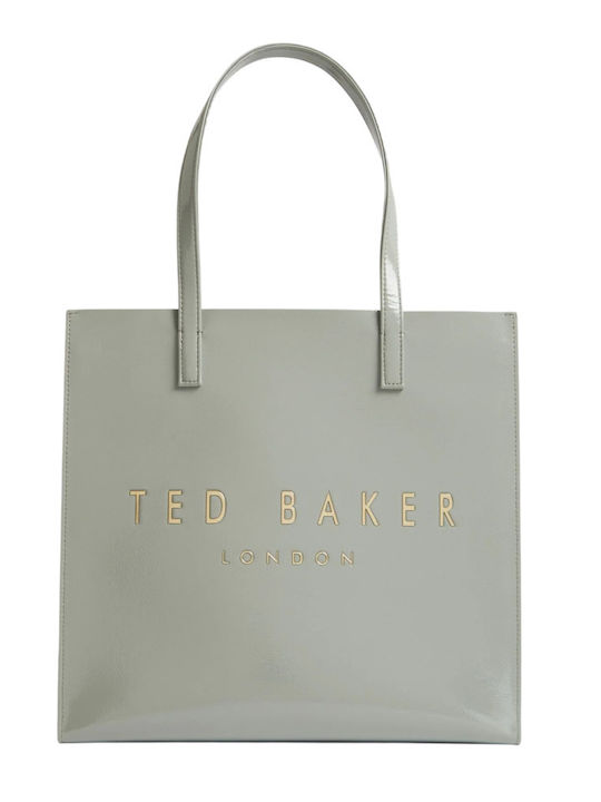 Large Icon Tote-Tasche für Damen Grau