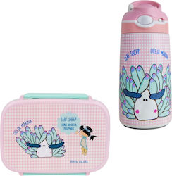 Pepita Viajera Kids Food Container Pink
