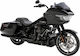 Klock Werks Мотоциклетна Желатина Carbon Flare Kww-01-0708-ds Harley Davidson Fltrxstse 1977 Abs 24 Сив
