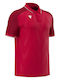 Echoes Polo Herrenblusen Rot/Weiß