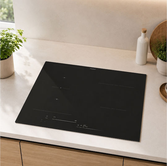Haier ID Series 2 Smart Индукционен Плот Автономен с Функция за Заключване 65x51см.