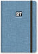 Gipta Agendă Săptămânală 2027 Albastră 9x16 cm