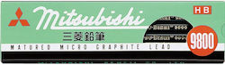 Mitsubishi Pencil Co Ltd 9800 Creion Dozena 12 Bucăți K98002b 217586 Vârfuri 2h Mitsubishi Pencil Co Ltd 9800 Creion Dozena 12 Bucăți K98002b 217586 Vârfuri 2h