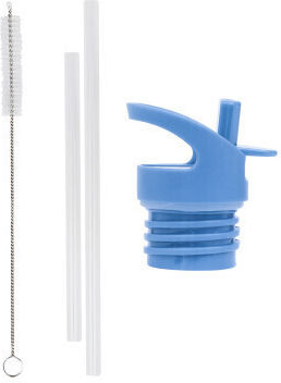 A Little Lovely Company Straw Lid Straw Brush Pirates