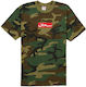 Supreme Arabisches Box Logo T-Shirt Woodland Camo