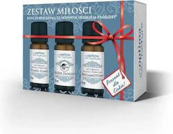 Optima Natura Love Set Set Ulei Esențial Ylang Ylang 10ml Ulei Esențial Thieves 10ml Ulei Esențial Bergamotă 10ml