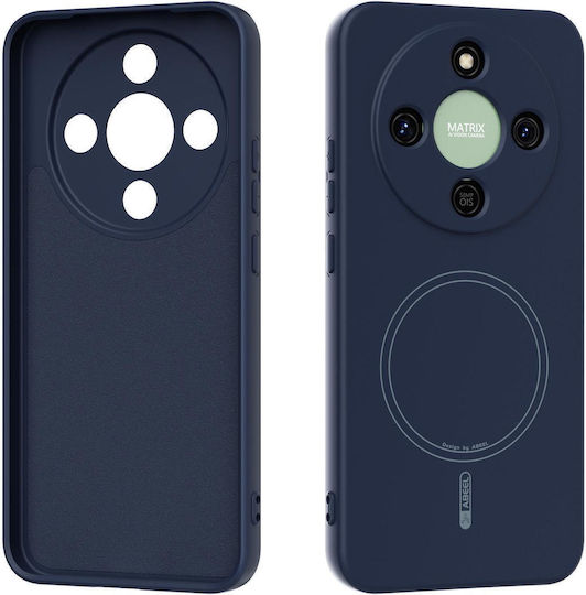 Abeel Honor Magic8 Lite/x9d 5g/honor X70 5g Калъф Thin Circle Magsafe Силикон Син