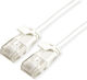 Roline U/UTP Cat.6a (Gigabit) Καλώδιο Δικτύου Ethernet 0.3m Λευκό