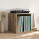 vidaXL Vinyl Record Album Box 2 pcs Artisan Oak 37 x 36.5 x 38 cm
