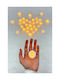SteweHome Decorative White Candle 3x3cm