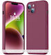 Case Google Pixel 11 Techsuit Softflex Plum Red