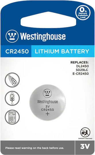 Lithium Uhrenbatterie CR2450 3V