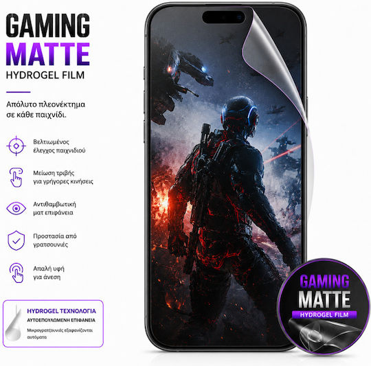 Μεμβράνη Προστασίας Gaming Matte Hydrogel Google Pixel 10a 5g