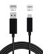 Кабел За Зареждане Usb-a Usb-c Контролер Ps5 Xbox Series Switch Pro 1.5m