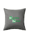 Koupakoupa Sofa Cushion Breaking Bad Parody Bromine Barium 100% Cotton Grey 50x50cm