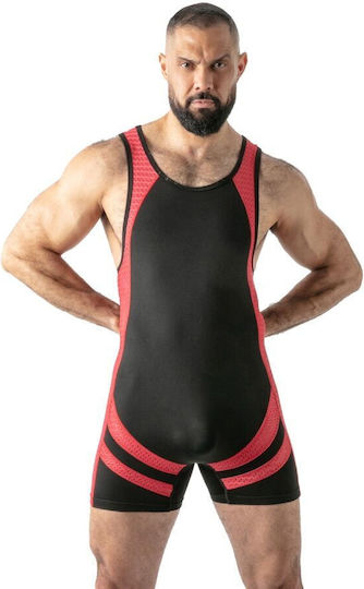 Locker Gear Sexy Ανδρικό Body Κόκκινο