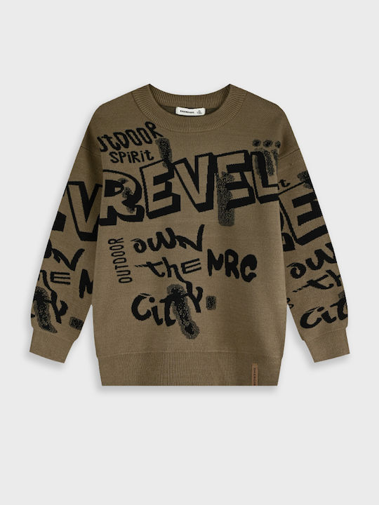 Energiers Kids Long-Sleeved Chocolate Sweater