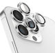 Zanaé Camera Lens Protector Iphone 14 Pro 14 Pro Max Tempered Glass Silver