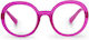 Looplabb Damen Lesebrillen +3.00 in Rosa Farbe