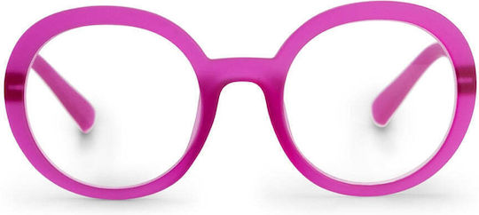 Looplabb Damen Lesebrillen +3.00 in Rosa Farbe