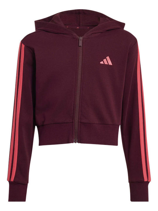 adidas Kinder-Sweatshirt Strickjacke mit Kapuze...
