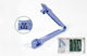 Clips Pentru Cordon Ombilical Sterilizate Albastre 66mm