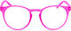 Looplabb Lesebrillen +3.00 in Rosa Farbe