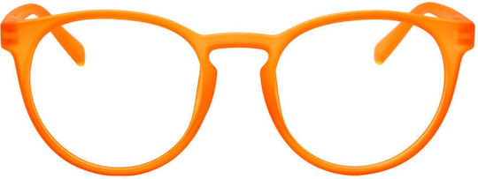 Looplabb Lesebrillen +2.00 in Orange Farbe