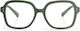 Looplabb Ochelari De Citit Pentru Femei +2.00 În Culoare Verde