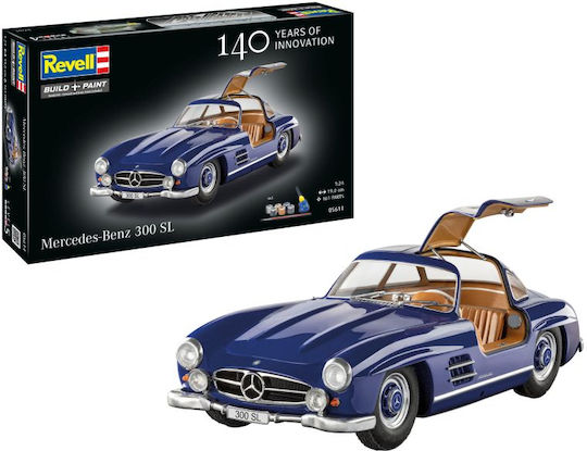 Revell Mercedes-Benz 300 SL Подаръчен комплект 1:24 Модел на автомобил